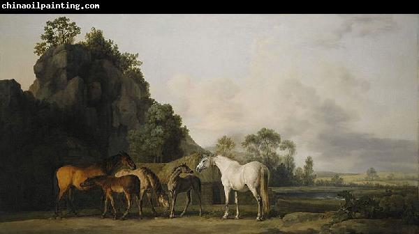 George Stubbs Brood Mares and Foals,