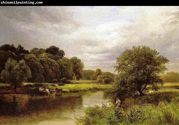 George Turner Fishing on the Trent