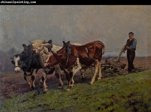 Georges Jansoone Plowing