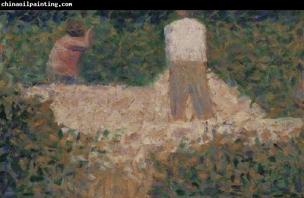 Georges Seurat Two Stonebreakers