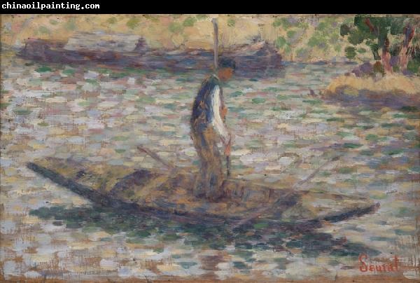 Georges Seurat Le Pecheur