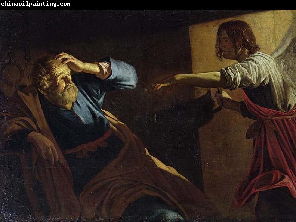 Gerard van Honthorst St Peter Released from Prison. At the Staatliche Museen, Berlin.