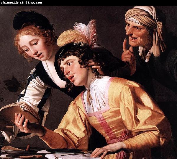 Gerrit van Honthorst The Concert Detail