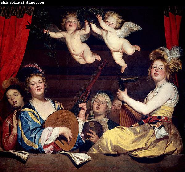 Gerrit van Honthorst The Concert