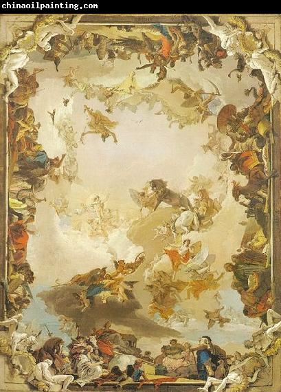 Giovanni Battista Tiepolo Allegory of the Planets and Continents