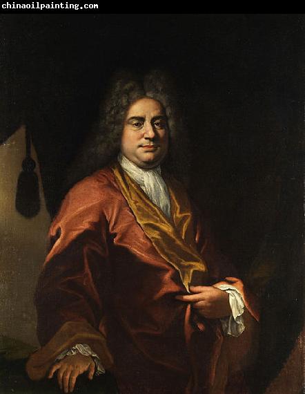 Giovanni Camillo Sagrestani Portrait eines Herren im Hausmantel