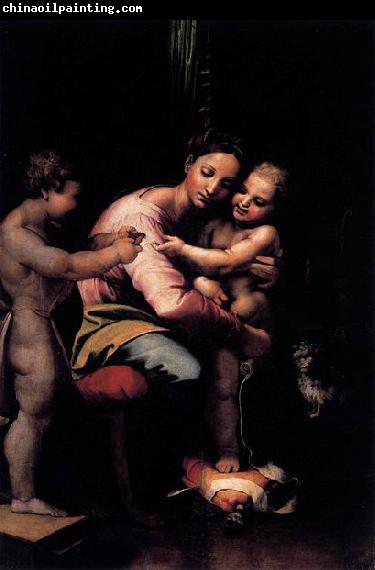 Giulio Romano Virgin and Child with the Infant St John