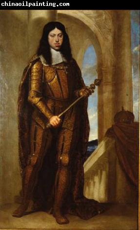 Guido Cagnacci Kaiser Leopold I. (1640-1705) im Kronungsharnisch