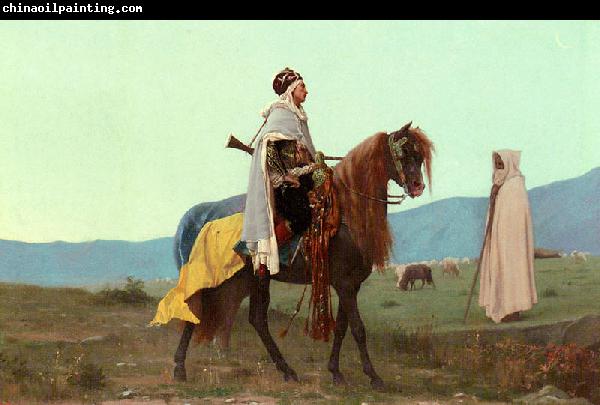 Gustave Boulanger An Arab Horseman