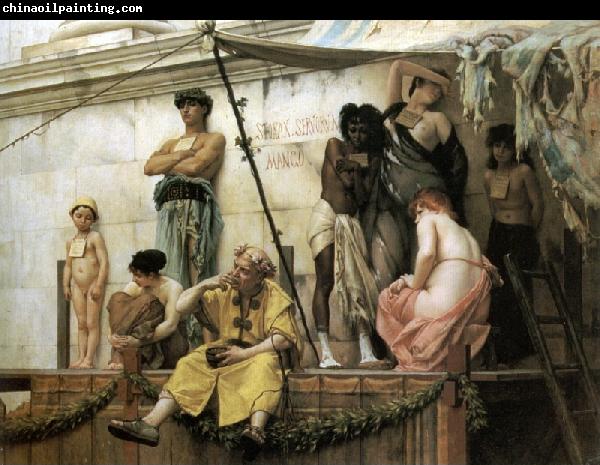 Gustave Boulanger Le marche aux esclaves - The Slave Market