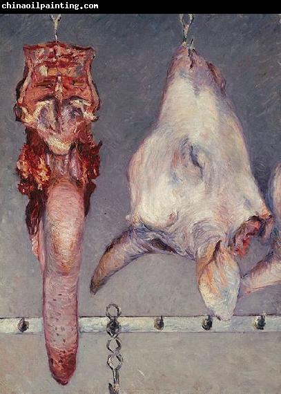 Gustave Caillebotte Calf's Head and Ox Tongue