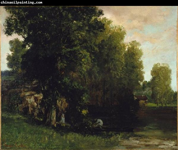 Gustave Courbet Edge of the Pool