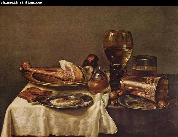 HEDA, Willem Claesz. Stilleben mit Schinken