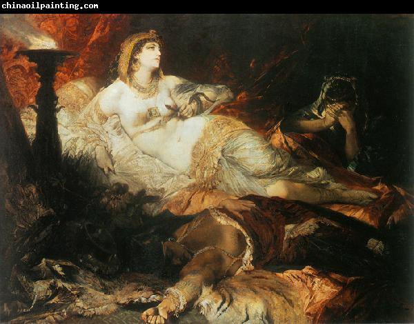 Hans Makart Der Tod der Kleopatra