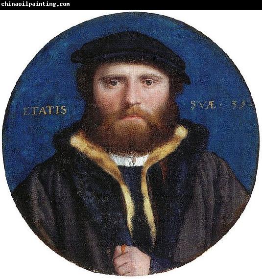 Hans holbein the younger Portrait of an Unidentified Man, possibly the goldsmith Hans of Antwerp