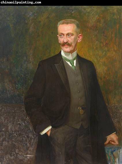 Heinrich Hellhoff Portrait Geheimrat Jungel