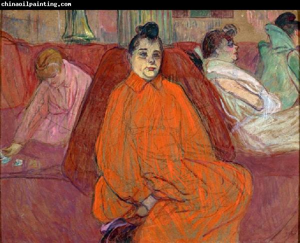 Henri de toulouse-lautrec The Divan