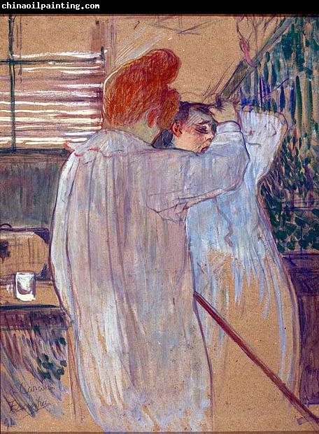 Henri de toulouse-lautrec Two Women in Nightgowns