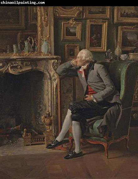 Henri-Pierre Danloux The Baron de Besenval in his Study