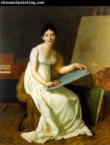 Henriette Lorimier Self portrait