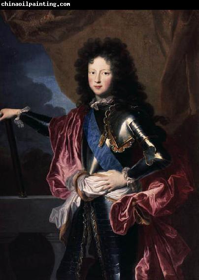 Hyacinthe Rigaud Portrait of Philippe II, Duke of Orleans (1674-1723), Regent de France