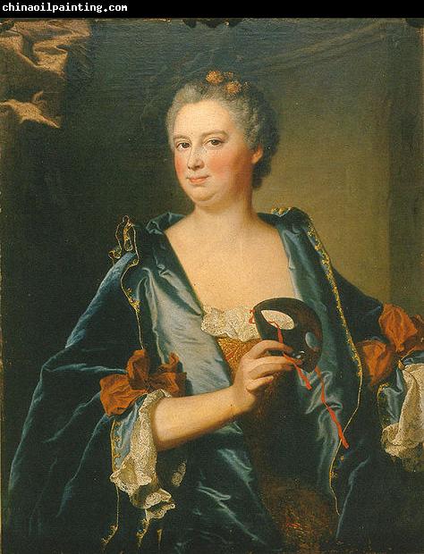 Hyacinthe Rigaud Portrait of Marie-Madeleine Mazade