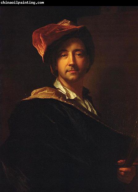 Hyacinthe Rigaud selfportrait by Hyacinthe Rigaud