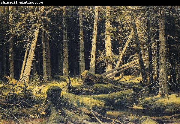 Ivan Shishkin Wind-Fallen Trees