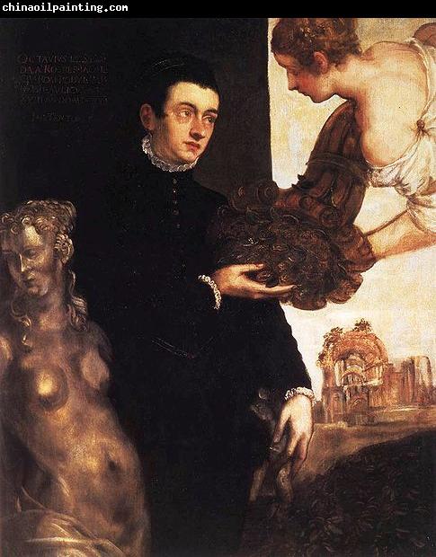 Jacopo Robusti Tintoretto Portrait of Ottavio Strada