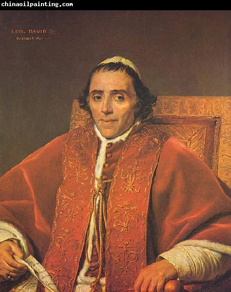 Jacques-Louis David Portrait du pape Pie VII