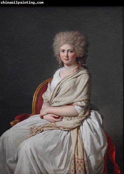 Jacques-Louis David Portrait of Anne-Marie-Louise Thelusson, Countess of Sorcy