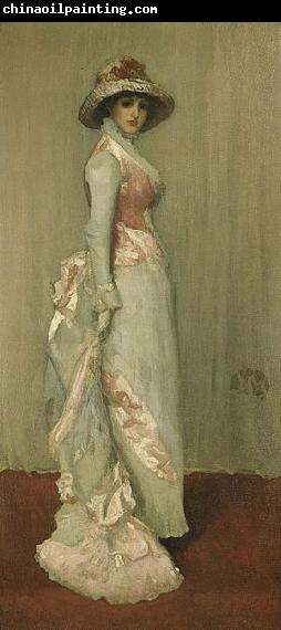 James Abbot McNeill Whistler Nocturne in Rosa und Grau