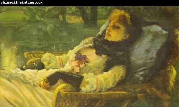 James Tissot The Dreamer