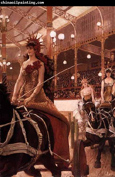 James Tissot The Ladies of the Cars