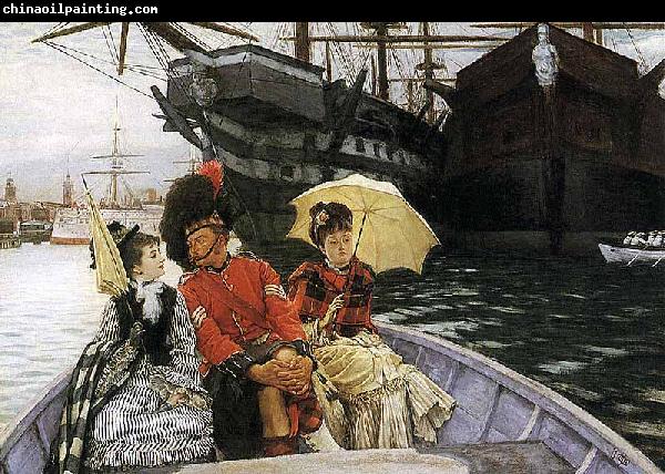 James Tissot Portsmouth Dockyard