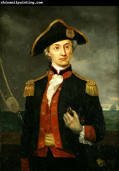 James matthews Portrait of John Paul Jones