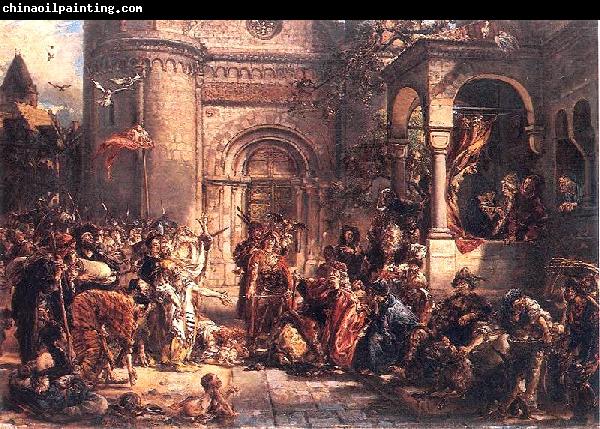 Jan Matejko Reception of the Jews A.D. 1096.