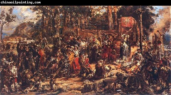 Jan Matejko Chrzest Litwy