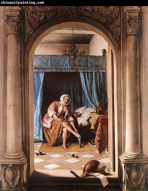 Jan Steen The Morning Toilet