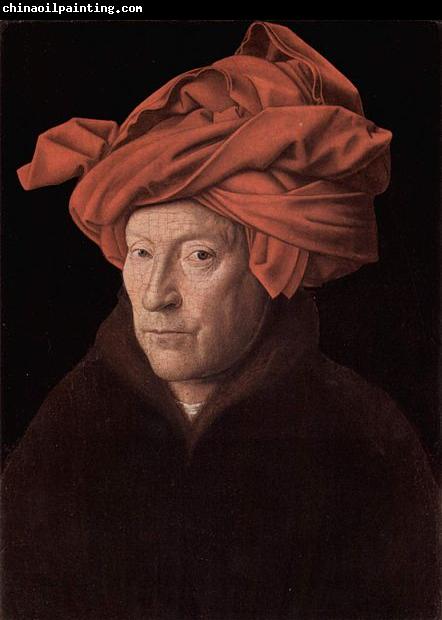 Jan Van Eyck Portrait of a Man