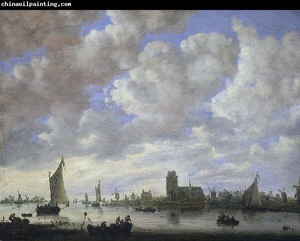 Jan van  Goyen View of the Merwede off Dordrecht