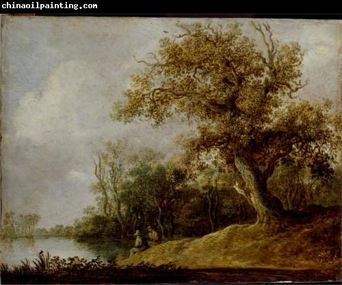 Jan van Goyen Pond in the Woods.