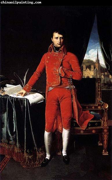 Jean Auguste Dominique Ingres Portrait de Napoleon Bonaparte en premier consul