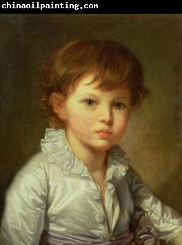 Jean Baptiste Greuze Portrait of Count Stroganov as a Child