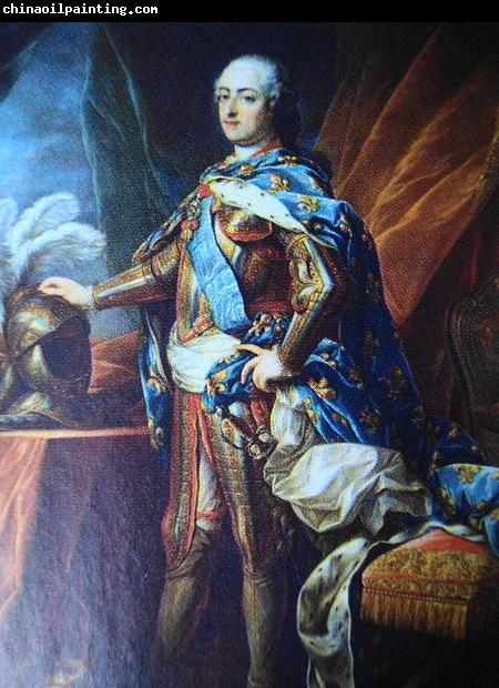 Jean Baptiste van Loo Portrait of Louis XV of France