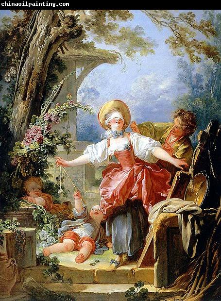 Jean Honore Fragonard Blind man s bluff game