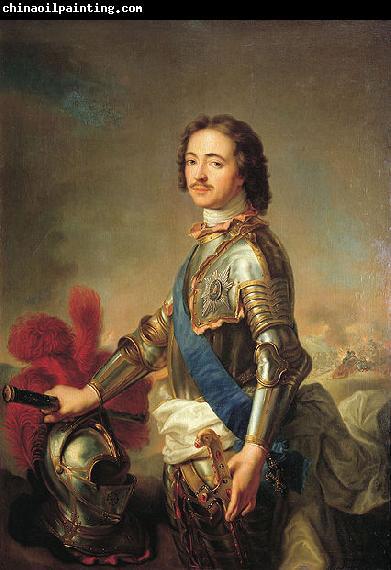 Jean Marc Nattier Portrait of Peter I of Russia