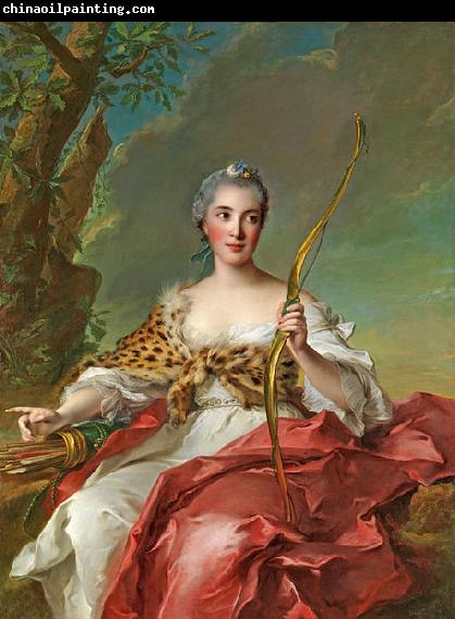 Jean Marc Nattier Madame de Maison Rouge as Diana