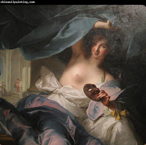 Jean Marc Nattier Muse of Comedy