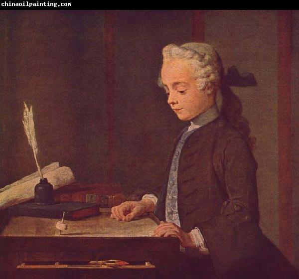 Jean Simeon Chardin Boy with a Top